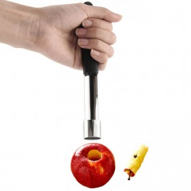 WuFang Pencabut Inti Biji Buah Seed Cutter Core Remover 2 cm - WY38 - Black/Silver