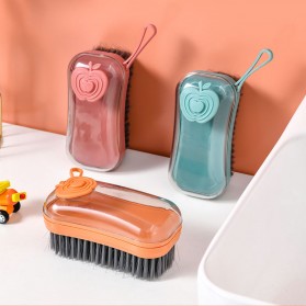 ISHOWTIENDA Sikat Pembersih Serbaguna Cleaning Brush dengan Dispenser Sabun - S0027 - Orange