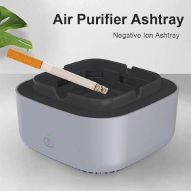 Skutny Asbak Rokok Air Purifier Filter Cigar Ashtray - TS-08 - Gray