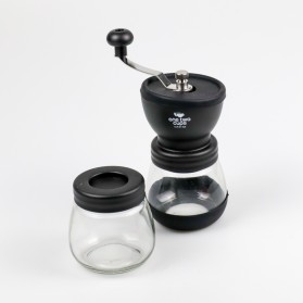 One Two Cups Alat Penggiling Kopi Manual Coffee Grinder - CF4146 - Black - 3