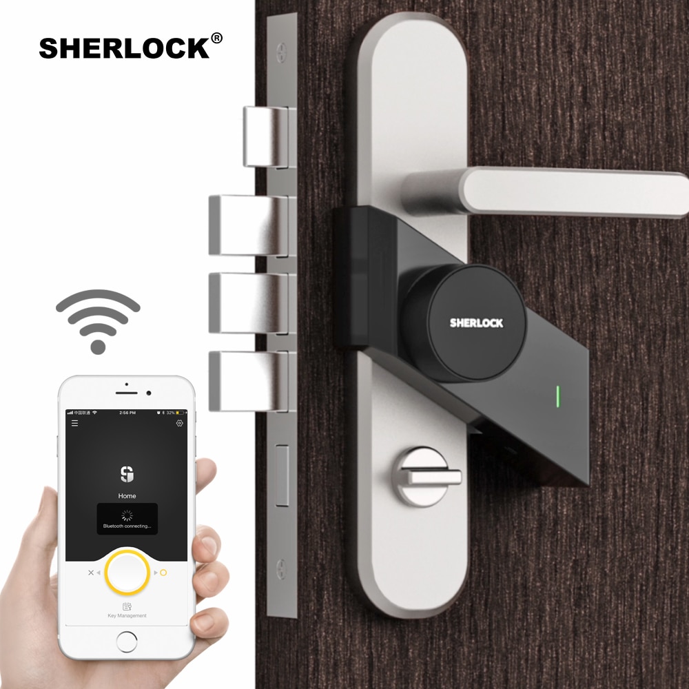 Sherlock S2 Smart Door Lock Home Keyless Fingerprint  Kunci 