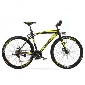Lankeleisi Sepeda Gunung Elektrik Smart Moped 36V 10AH - RS600 - Black/Yellow