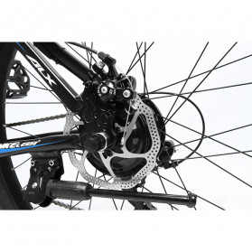 Lankeleisi Sepeda Elektrik Smart Moped 48V 10AH - MX3.8 - Black/Blue - 4