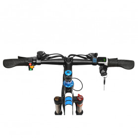 Lankeleisi Sepeda Elektrik Smart Moped 48V 10AH - MX3.8 - Black/Blue - 6