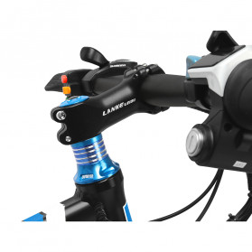 Lankeleisi Sepeda Elektrik Smart Moped 48V 10AH - MX3.8 - Black/Blue - 10