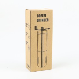 Yajiao Alat Penggiling Kopi Manual Coffee Grinder Portable - EC03 - Silver - 10
