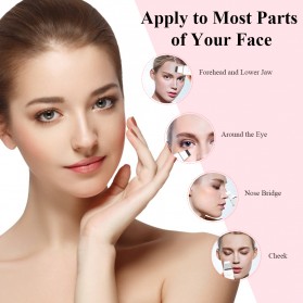 ANLAN 8801 Pembersih Wajah Elektrik Ultrasonic Facial Skin Scrubber Ion Acne Skin Cleanser - ALCPJ08-02 - White - 12