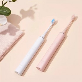 ShowSee Sikat Gigi Sonic Elektrik Toothbrush Rechargeable Waterproof  - D1-W/D1-P - White - 7
