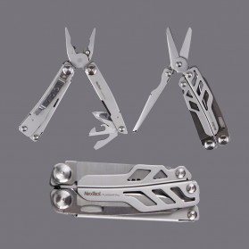 Nextool Pisau Lipat Multifungsi 16 in 1  Knife Tool Stainless Steel - KT5020 - Silver