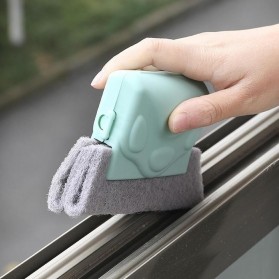 KITPIPI Sikat Pembersih Selahan Kaca Window Groove Cleaning Cloth - KP031 - Gray - 5