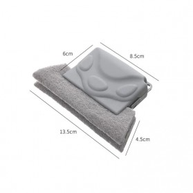 KITPIPI Sikat Pembersih Selahan Kaca Window Groove Cleaning Cloth - KP031 - Gray - 9