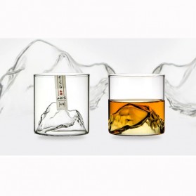 Loveyalty Gelas Whiskey Japanese Style Whiskey Cup Shallow EDO - QJS05212 - Transparent