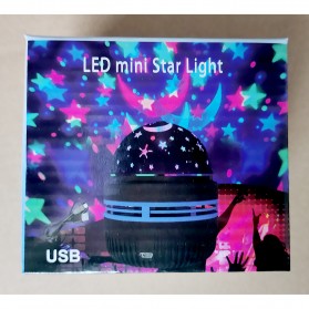 Pookin Lampu Proyektor Tidur Cahaya Bintang Galaxy Light Starry Sky with Bluetooth Speaker - Q5JN - Black - 5