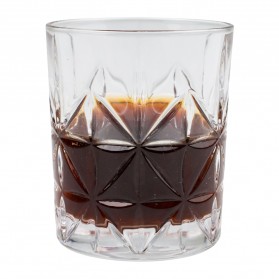 Shahnameh Gelas Cangkir Whiskey Wine Crystal Glass Cup Sloki 315ML - HL5412B - Transparent