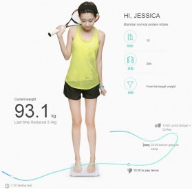 Xiaomi Mi Smart Weight Scale Bluetooth 4.0 LED Display for Android / iOS - White - 6