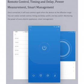 Xiaomi Mi Smart Power Strip Plug Adapter with Remote Control Function - White - 14