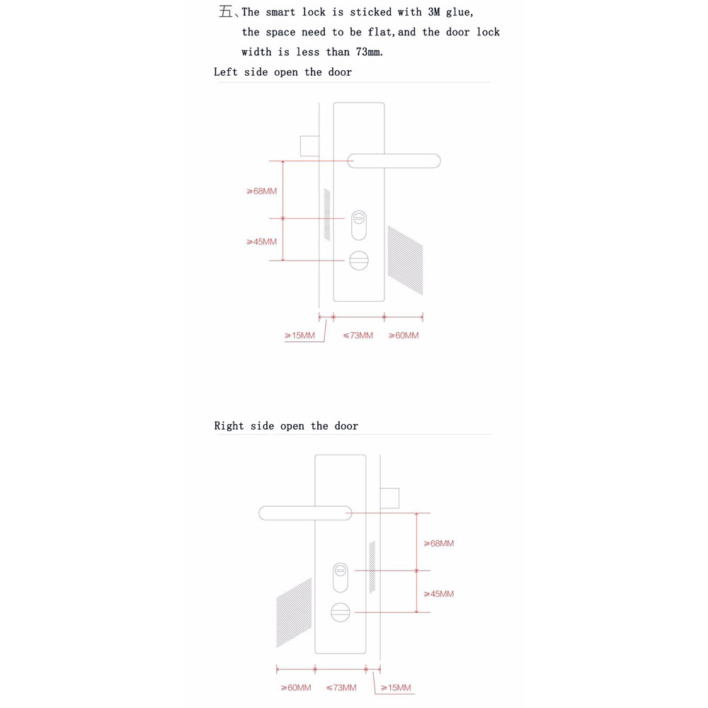 Xiaomi Sherlock M1 Smart Door Lock Home Keyless 