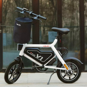 Xiaomi Himo Keranjang Sepeda Strorage Basket Waterproof 12L for Xiaomi Himo Electric Bike - Black - 4