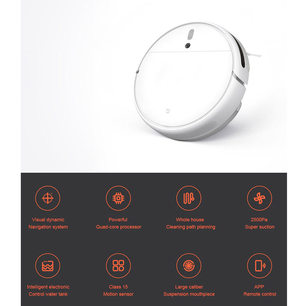 Mijia 2C Sweeping Robot Vacuum Cleaner 