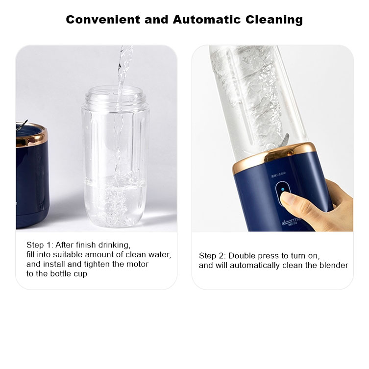 Xiaomi Deerma Blender Buah Wireless Portable Juicer 400ML DEMNU05