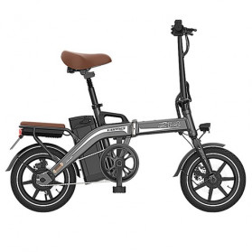 Xiaomi HIMO Z14 Sepeda Lipat Elektrik Smart Moped 350W 15Ah Urban Edition - Gun Black