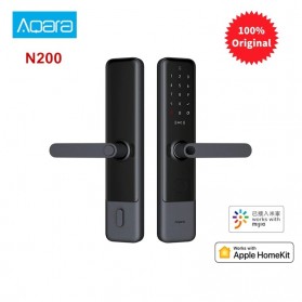 Gambar produk Aqara Smart Door Lock Keyless Bluetooth Fingerprint Kunci Pintu Rumah - N200