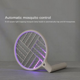 SOTHING Raket Nyamuk Mini Electric Mosquito Racket - DSHJ-S-1906 - White - 2
