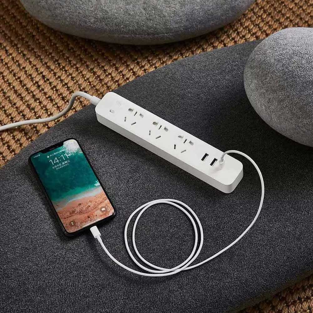 Xiaomi Mi Smart Power Strip 3 Plug dengan 2 USB A Port dan 1 USB C ...