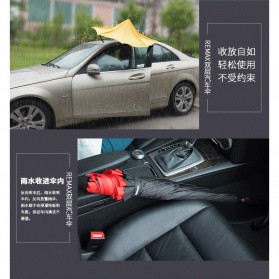 Remax Payung Terbalik - RT-U1 - Black/Silver - 7