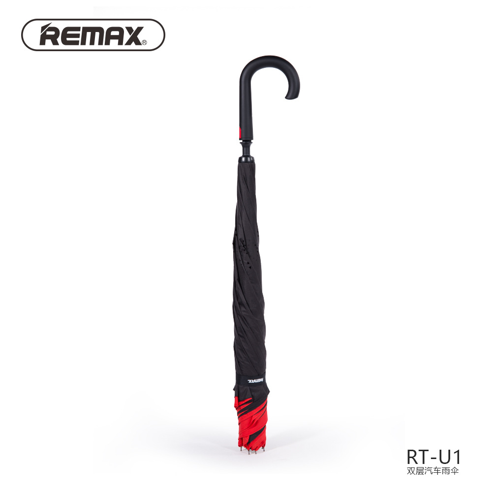 Remax Payung Terbalik RTU1 Black/Silver JakartaNotebook.com Remax Payung Terbalik RTU1 Black/Silver JakartaNotebook.com