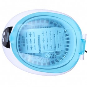 Pembersih Ultrasonik Digital Deep Clean Cleaner 750ml - CE-5200A - White/Blue - 3
