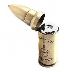Korek Elektrik Besi Bullet Edition - Golden - 2