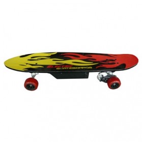 Electric Skateboards 150 Watt with Wireless Remote - FD24V-150D - Red/Black - 2
