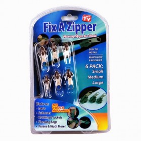 Fix A Zipper Ritsleting Pengganti Replacement Repair Kit 6 in 1
