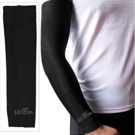 Hi Cool Arm UV Protection Cover / Sarung Pelindung Lengan - Black