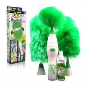 GoDust Electric Home Duster Powered By AAA Battery / Kemoceng Elektrik - 1