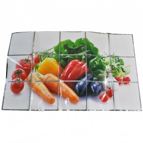 Anti Oil Kitchen Wall Stickers  Stiker Dinding Anti Minyak