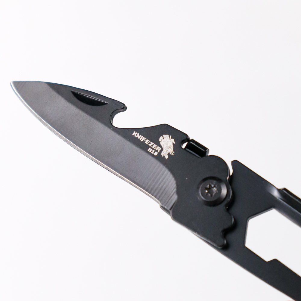 Gambar produk KNIFEZER Pisau Lipat Pocket Portable Knife Survival Tool EDC - H18