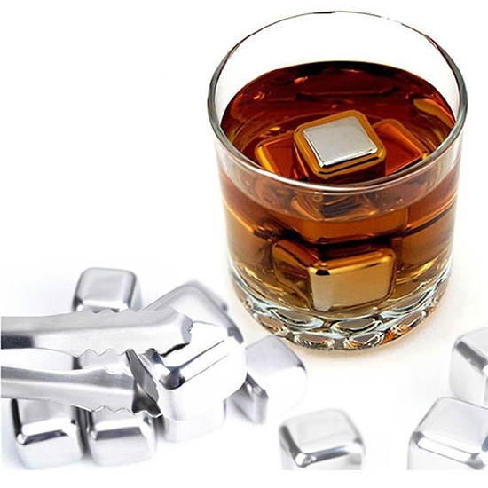 ... Reusable Stainless Steel Ice Cube 4 PCS / Es Batu Stainless - 1 ...