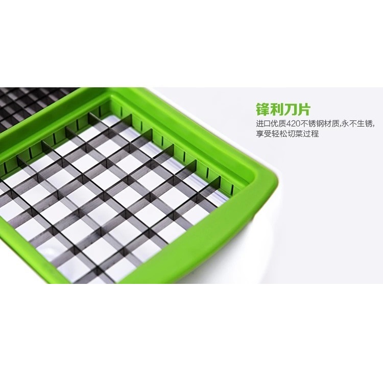 Qiecai Kitchen 12 Sets Shredded Sliced / Set Pemotong 