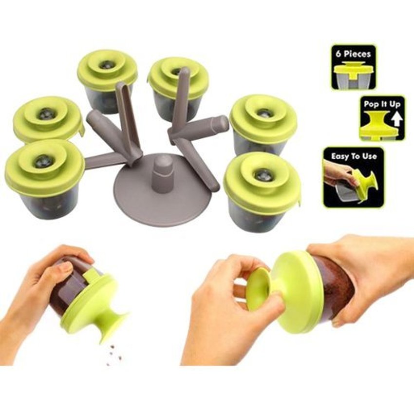 pop up spice rack tempat bumbu green jakartanotebook pop up spice rack tempat bumbu green jakartanotebook