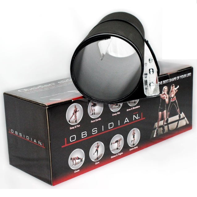 Obsidian Slide Board for High Intensity and Low Impact