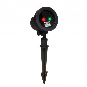 Night Stars Landscape Lighting Dual Lamp with Remote / Lampu Taman - Black - 2