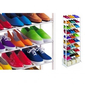 Amazing Shoes Rack / Rak Sepatu atau Sandal - B10 - White