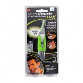 Micro Touch Magic Max Hair Groomer / Pisau Cukur - Green - 9