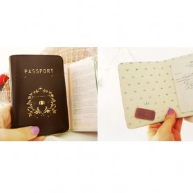 iConic Cover Passport - Brown - 2