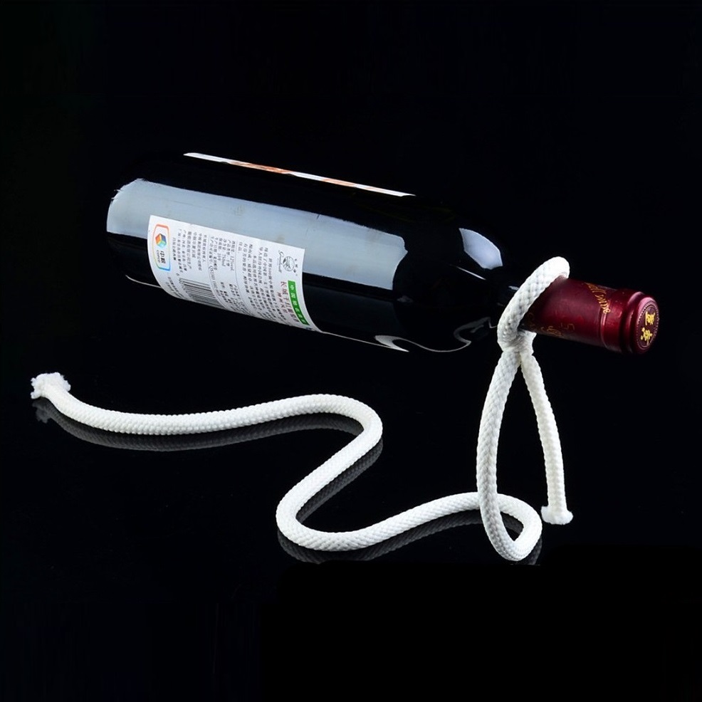 creative suspension rope wine rack rak tali anggur creative suspension rope wine rack rak tali anggur