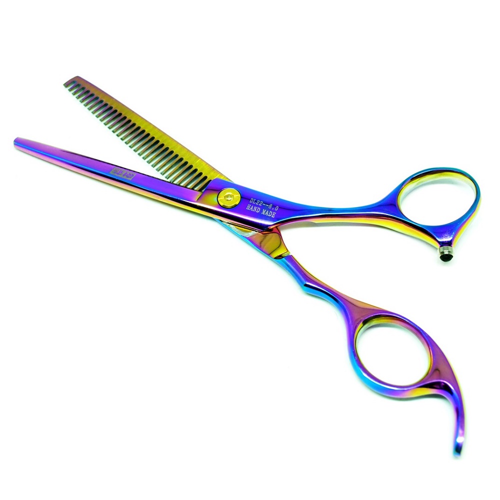 cherry color hairdressing cut bangs thinning scissors or gunting rambut sasak multi color 21