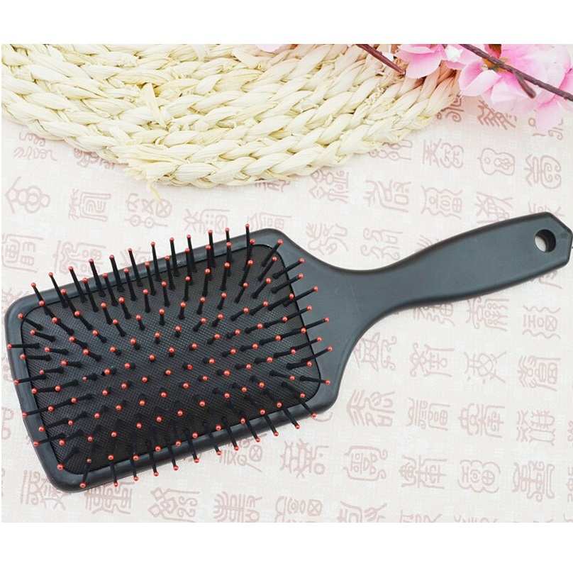  Combs Massage Hair Styling / Sisir Pijat - Black - JakartaNotebook.com