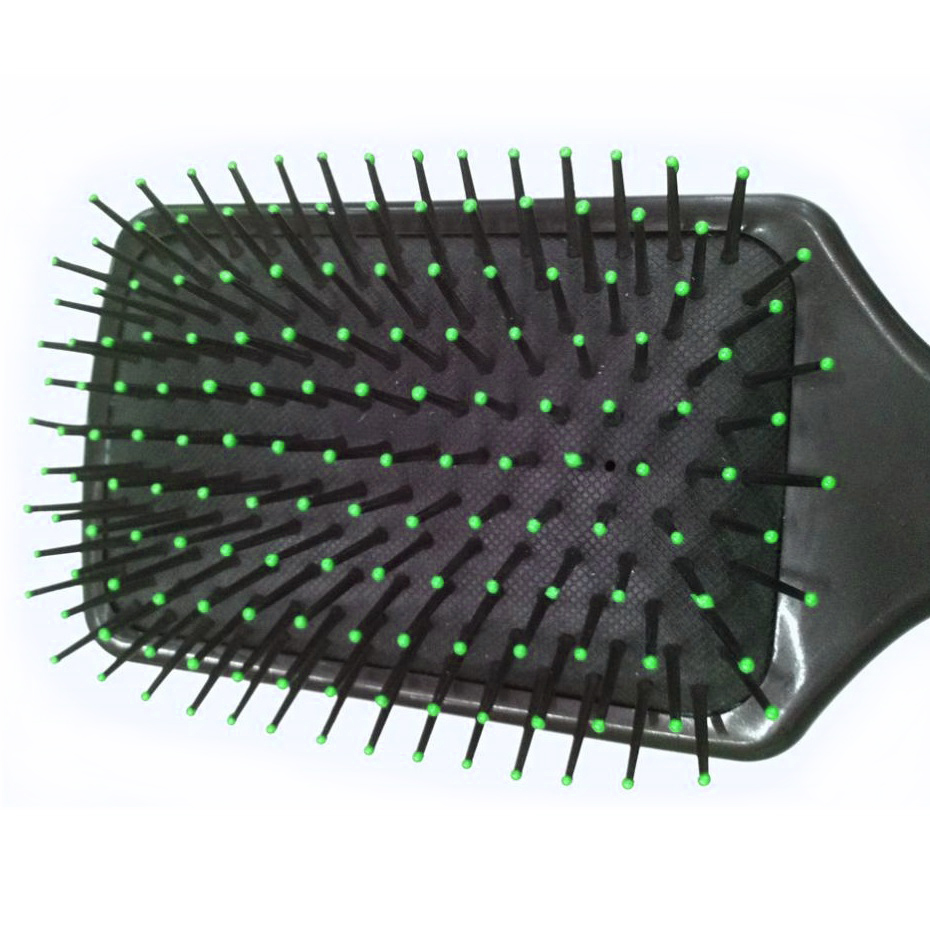 Airbags Combs Massage Hair Styling / Sisir Pijat - Green 